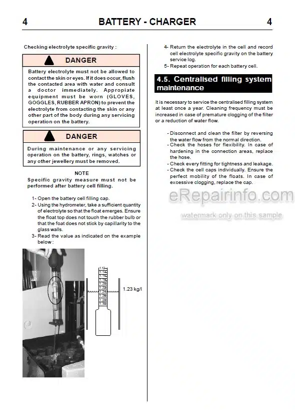 Photo 4 - JLG Grove Toucan 1010 1010I Service Manual Mast Boom Lift MA0235-01