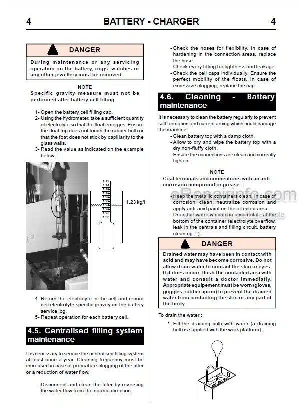 Photo 11 - JLG Grove Toucan 1010 Service Manual Mast Boom Lift MA0237-01 Australian Model