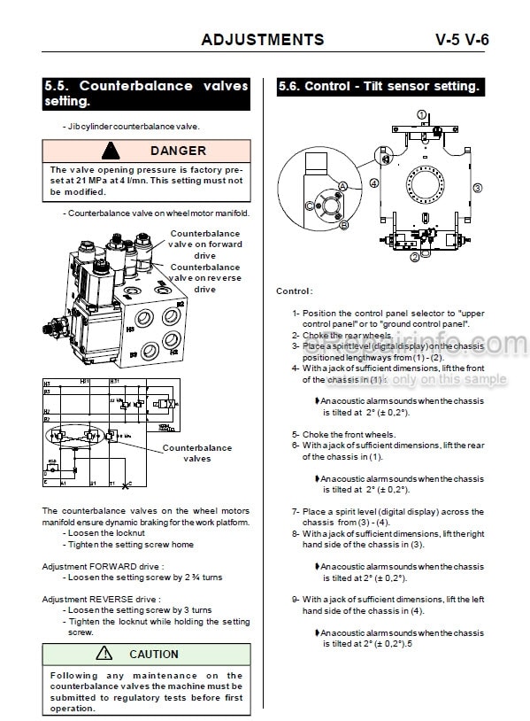 Photo 4 - JLG Grove Toucan 800A 800DI Service Manual Mast Boom Lift MA0160-05