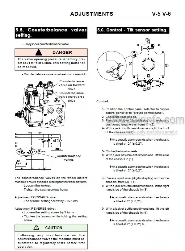 Photo 4 - JLG Grove Toucan 800A 800DI Service Manual Mast Boom Lift MA0160-05
