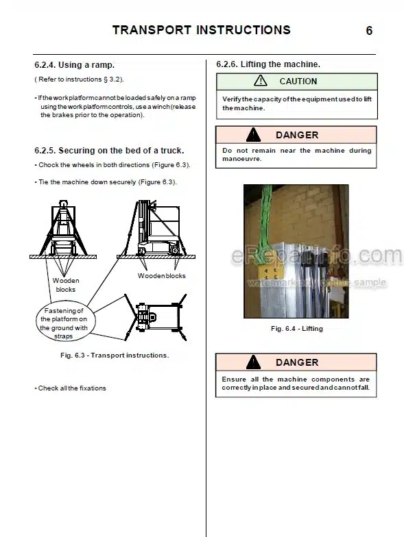 Photo 3 - JLG Grove VM1931E Operators And Safety Handbook Mast Boom Lift