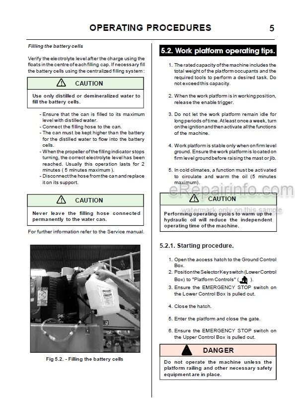 Photo 12 - JLG Grove VM2639E Operators And Safety Manual Delta Mast Boom Lift MA0178-01 ENG