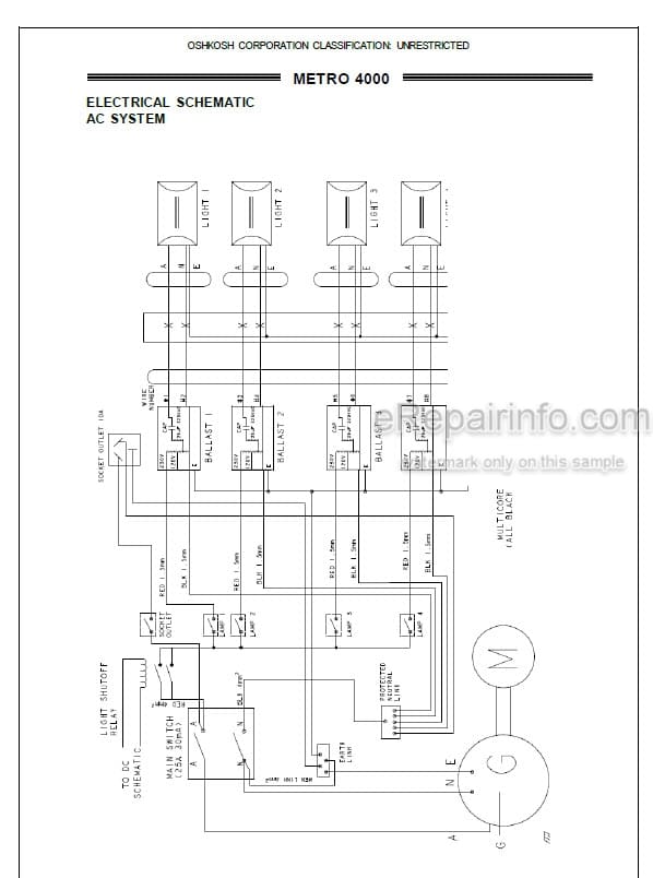 Photo 4 - JLG Metro 4000 Service And Maintenance Manual Lighting Tower 3121621