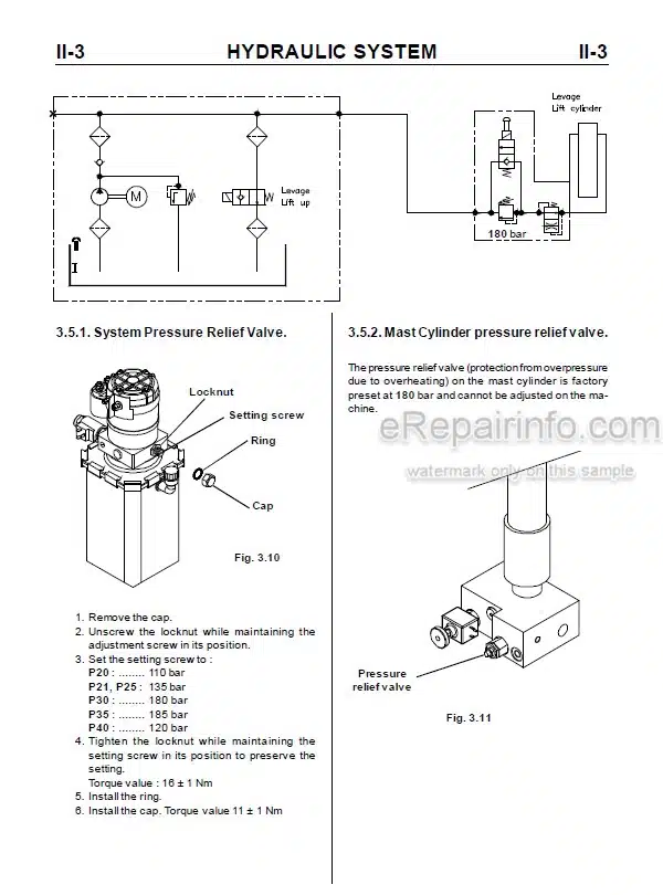 Photo 2 - JLG P20AC To P40DC Service Manual Mast Boom Lift MA0119-07