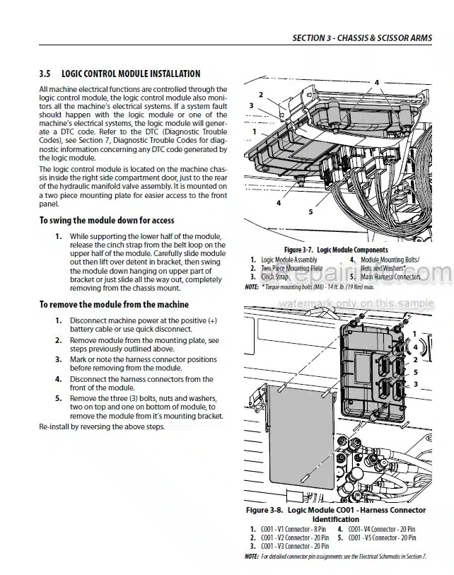 Photo 7 - JLG R6 R10 Aust Ansi Service And Maintenance Manual Scissor Lift 3121688