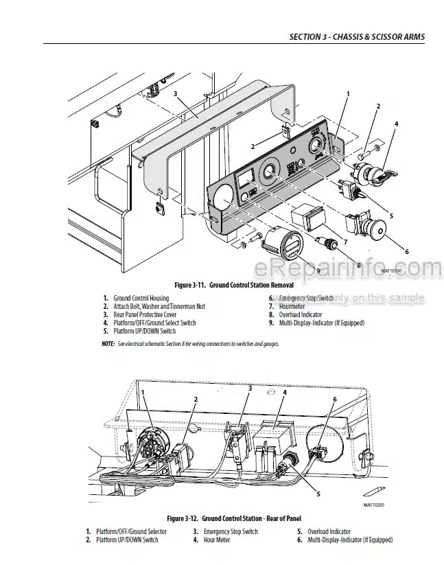 Photo 5 - JLG R2632 R3246 PVC2004 Service And Maintenance Manual Scissor Lift 31217147