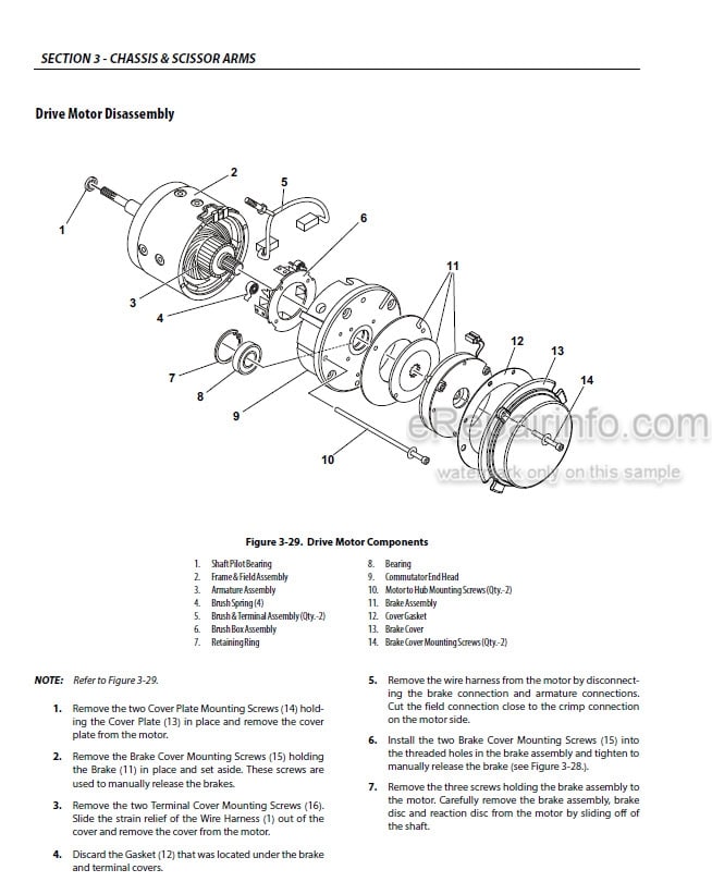 Photo 5 - JLG R6 R10 Aust Ansi Service And Maintenance Manual Scissor Lift 3121688