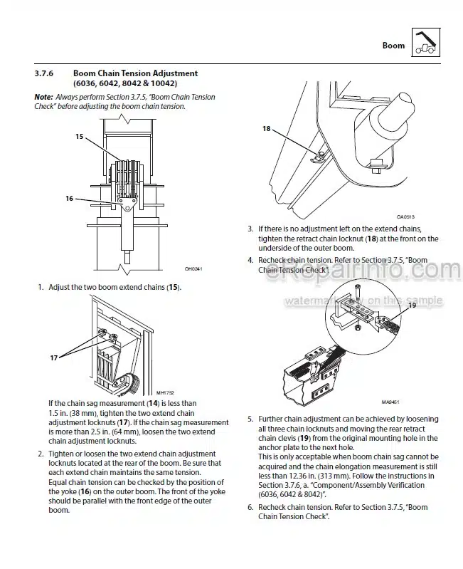 Photo 9 - JLG Skytrak 6036 6042 8042 10042 10054 12054 PVC 1911 2005 Service Manual Telehandler 31211388