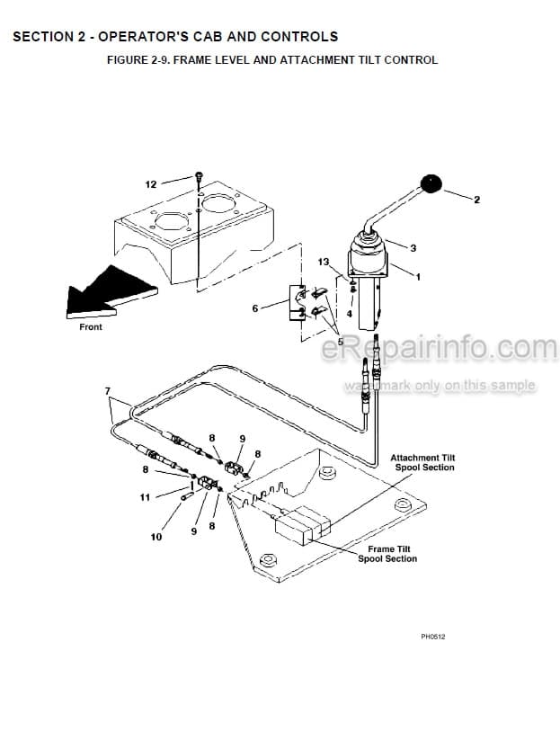 Photo 6 - JLG Skytrak 5030 6034 Maintenance Manual Telehandler 8990090
