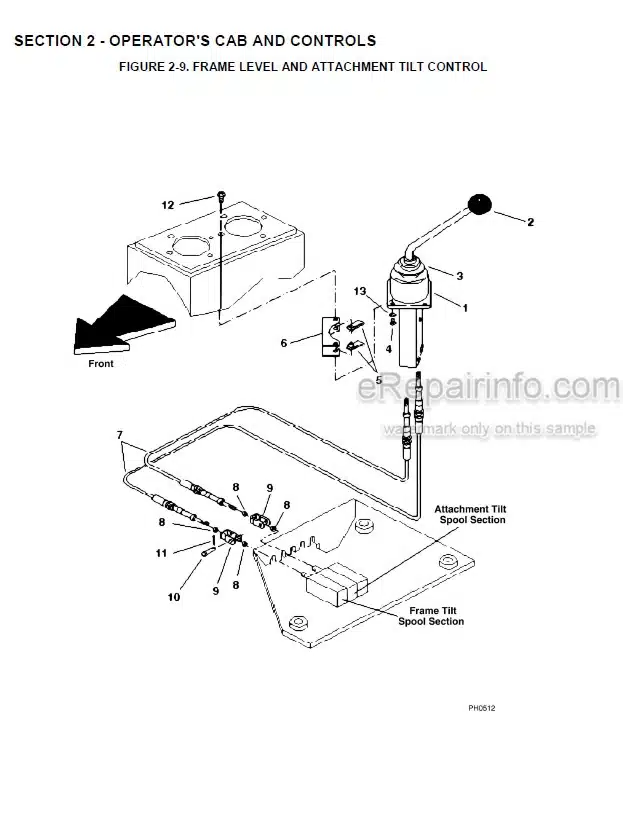 Photo 6 - JLG Skytrak 5030 6034 Maintenance Manual Telehandler 8990090