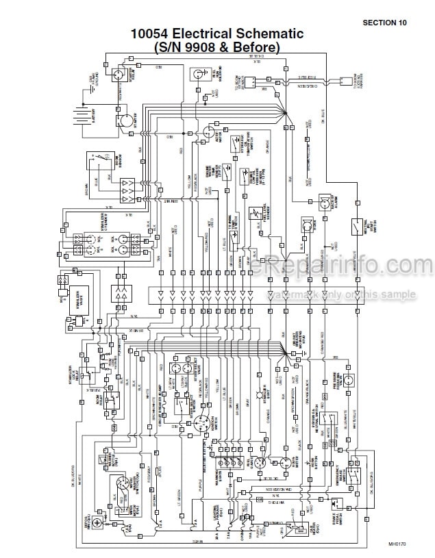 Photo 4 - JLG Skytrak 8042 10042 10054 Illustrated Parts Manual Telehandler 8990187