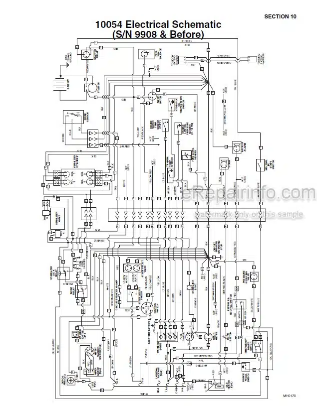 Photo 4 - JLG Skytrak 8042 10042 10054 Illustrated Parts Manual Telehandler 8990187