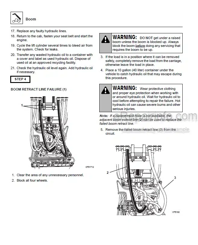 Photo 7 - JLG Skytrak MMV Service Manual Telehandler 8990440