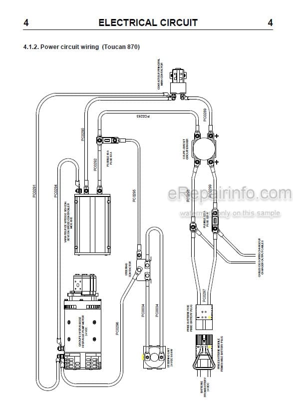 Photo 3 - JLG Toucan 800 870 Service Manual Mast Boom Lift MA0318-00