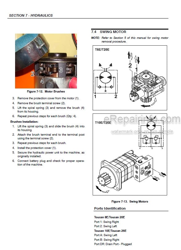 Photo 5 - JLG Toucan 8E 10E 20E 26E Service And Maintenance Manual Mast Boom Lift