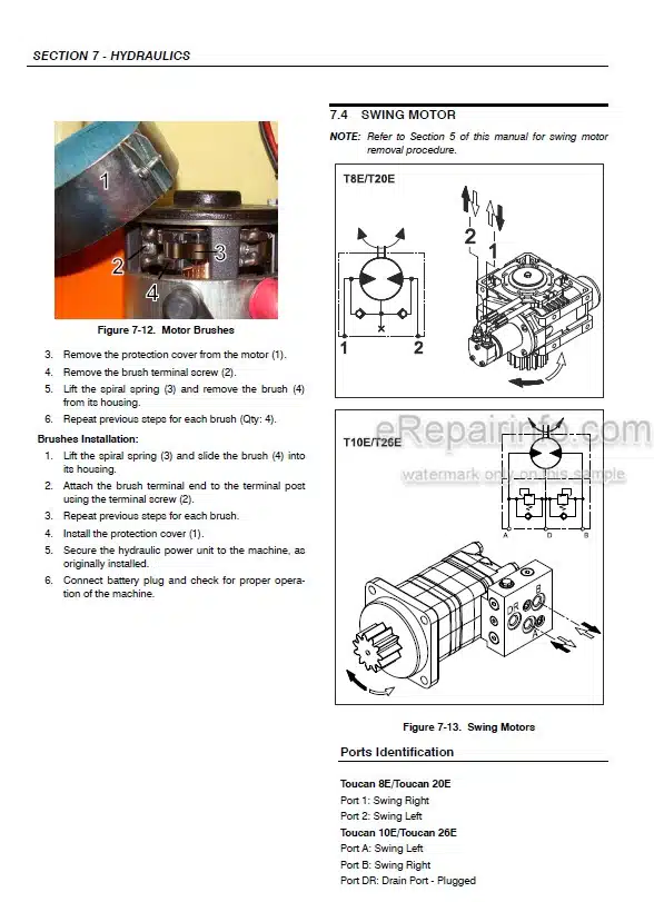 Photo 5 - JLG Toucan 8E 10E 20E 26E Service And Maintenance Manual Mast Boom Lift