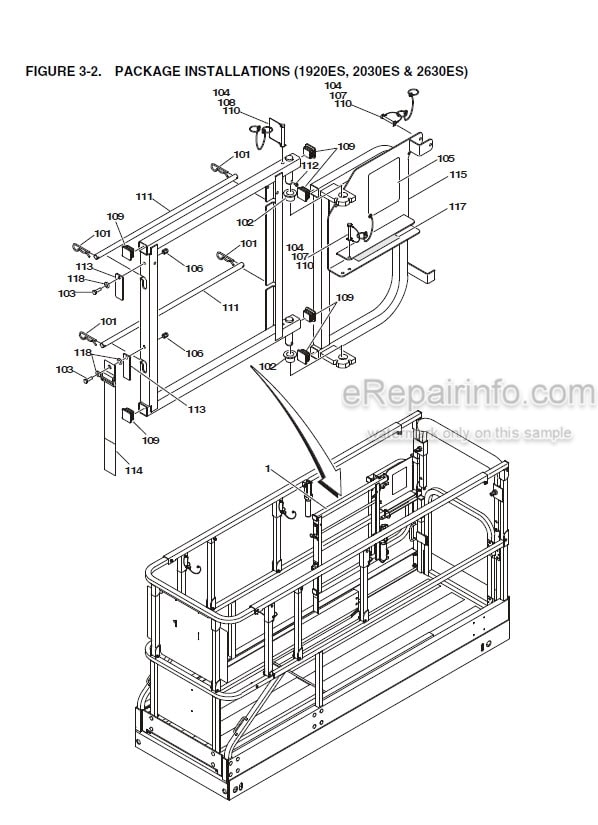 Photo 4 - JLG Workstation In The Sky Accessory Manual For Scissors