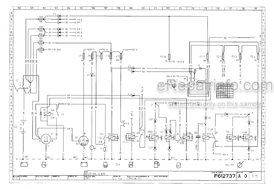 Photo 4 - John Deere 1063 Workshop Manual Harvester TM1997