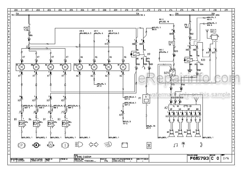 Photo 4 - John Deere 1458 Workshop Manual Forwarder TM1993