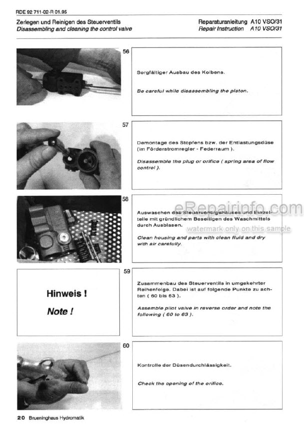 Photo 5 - John Deere 1458 Workshop Manual Forwarder TM1993
