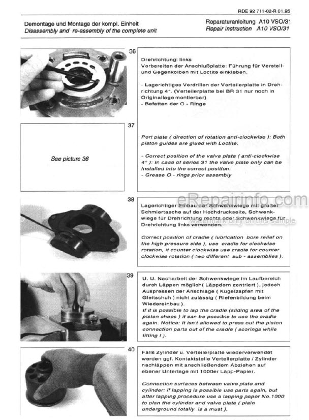 Photo 5 - John Deere 1758 Workshop Manual Forwarder TM1995