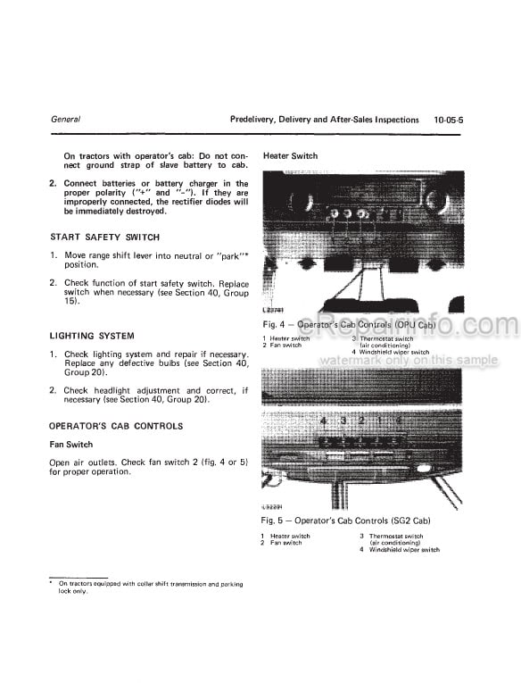 Photo 11 - John Deere 2140 Technical Manual Tractor