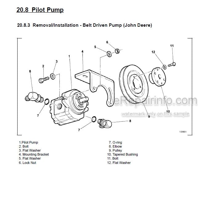 Photo 4 - John Deere 330 430 Technical Manual Log Loader TMF278359