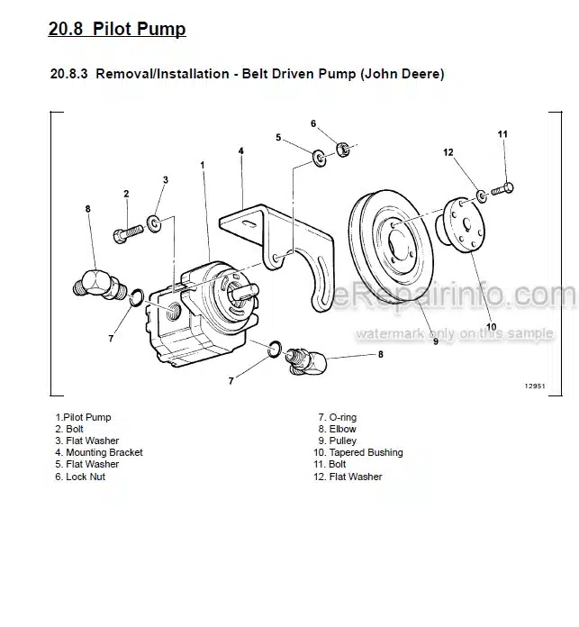 Photo 4 - John Deere 330 430 Technical Manual Log Loader TMF278359