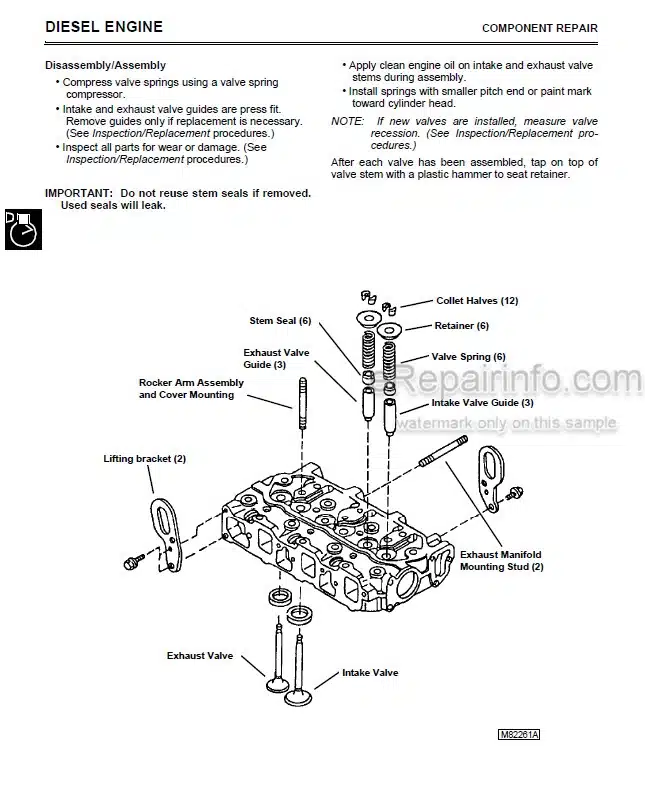 Photo 5 - John Deere 3375 Technical Manual Skid Steer Loader TM1565