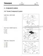 Photo 2 - John Deere 360 460 Technical Manual Skidder TMF434422