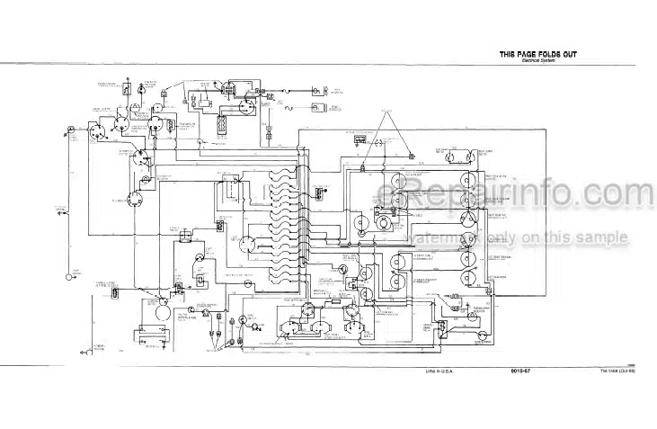 Photo 3 - John Deere 410B 410C 510B 510C Operation And Tests Technical Manual Backhoe Loader TM1468