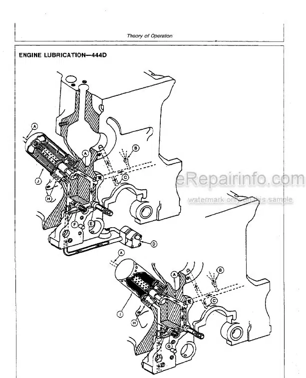 Photo 5 - John Deere 444D 544D 644D Operation And Tests Technical Manual Loader TM1341