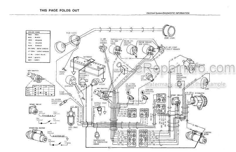 Photo 4 - John Deere 450 455E Operation And Tests Technical Manual Crawler Bulldozer Crawler Loader TM1330