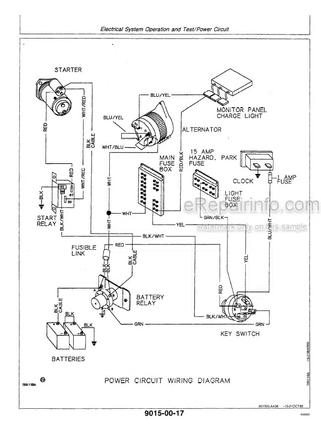 Photo 4 - John Deere 495D Operation And Tests Technical Manual Excavator TM1456