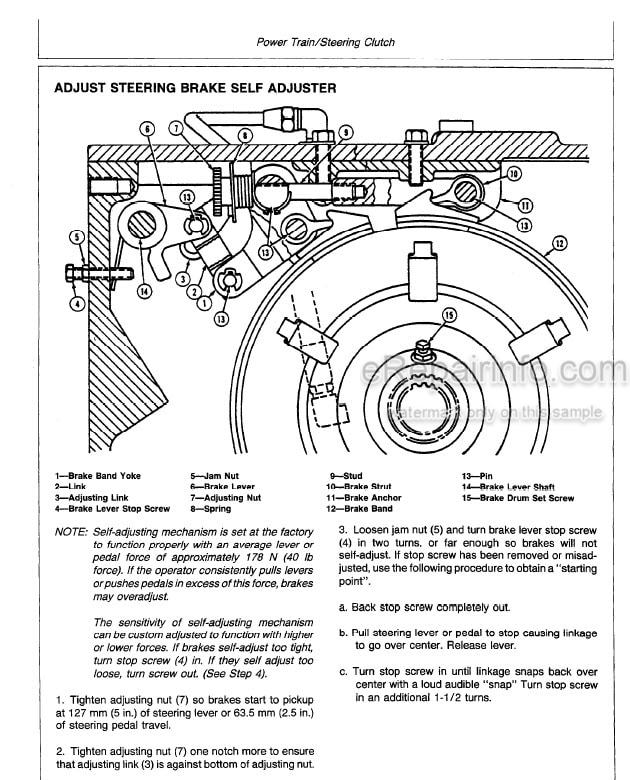 Photo 5 - John Deere 550A 555A Technical Manual Crawler Bulldozer Crawler Loader TM1292