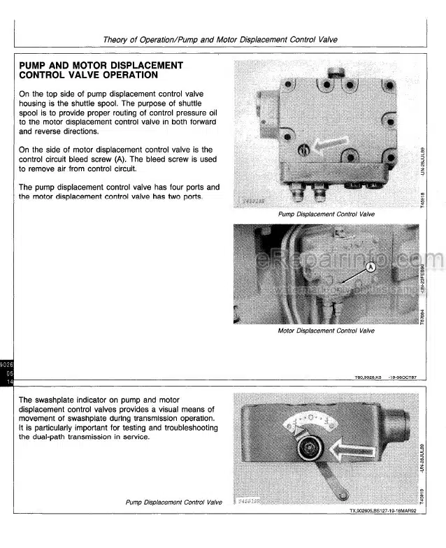 Photo 6 - John Deere 670A 672A Operation And Tests Technical Manual Motor Grader TM1188