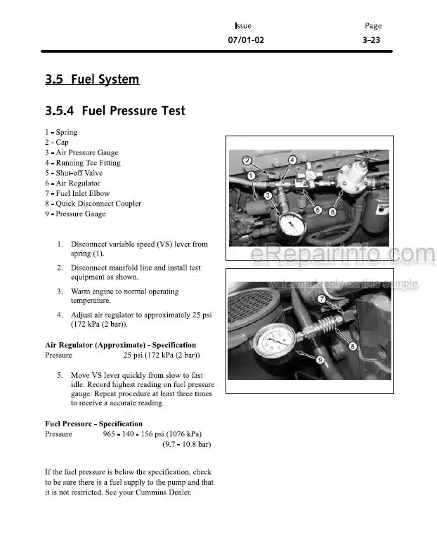 Photo 7 - John Deere 853G Technical Manual Feller-Buncher SN 003001 – 003083 TM1989