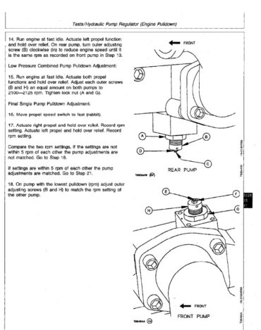 Photo 6 - John Deere 890A Technical Manual Excavator TM1263