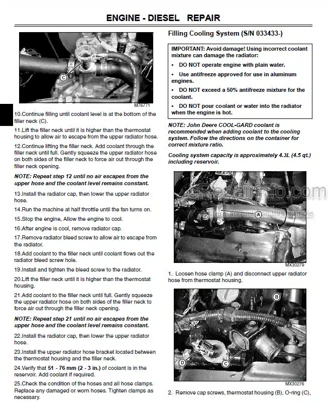 Photo 6 - John Deere 740 Technical Manual Skidder TM1059