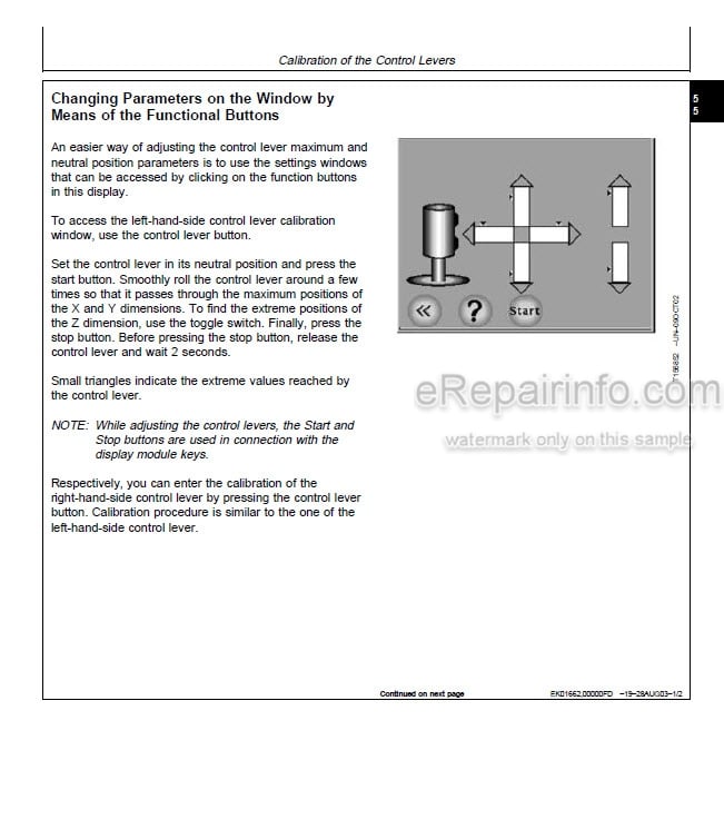 Photo 4 - John Deere Version 3G 3G Plus Technical Manual LCS Service Display TM2157