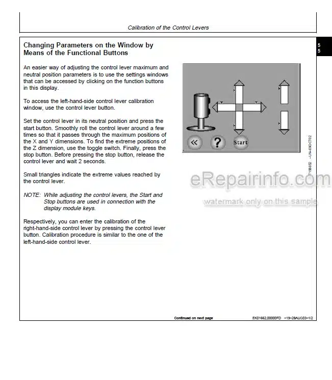 Photo 4 - John Deere Version 3G 3G Plus Technical Manual LCS Service Display TM2157