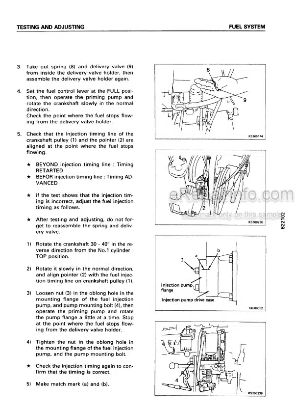 Photo 5 - Komatsu 108-2 Series Shop Manual Diesel Engine SEBM006906