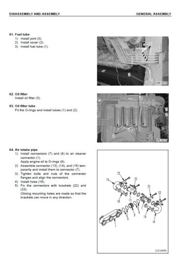 Photo 10 - Komatsu 12V170-2 Series Shop Manual Engine SEBM036601