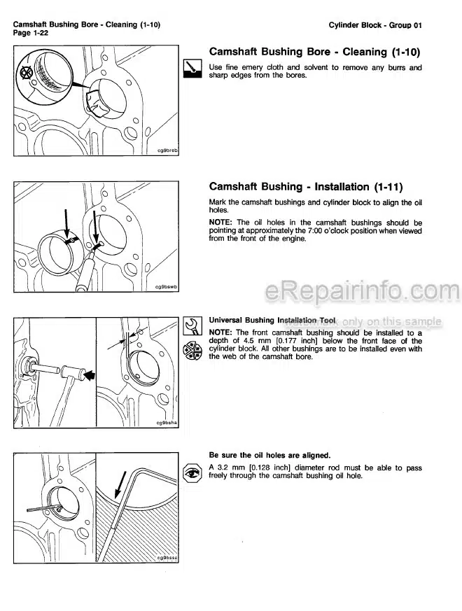 Photo 10 - Komatsu S6D114E-1 SA6D114E-1 SAA6D114E-1 Series Shop Troubleshooting Repair Manual Engine CEBD000601