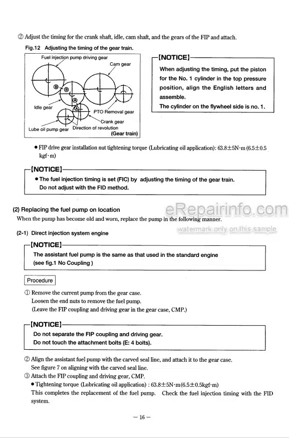 Photo 5 - Komatsu 3.1522 3.1524 T3.1524 Workshop Manual Diesel Engine 4799008M1