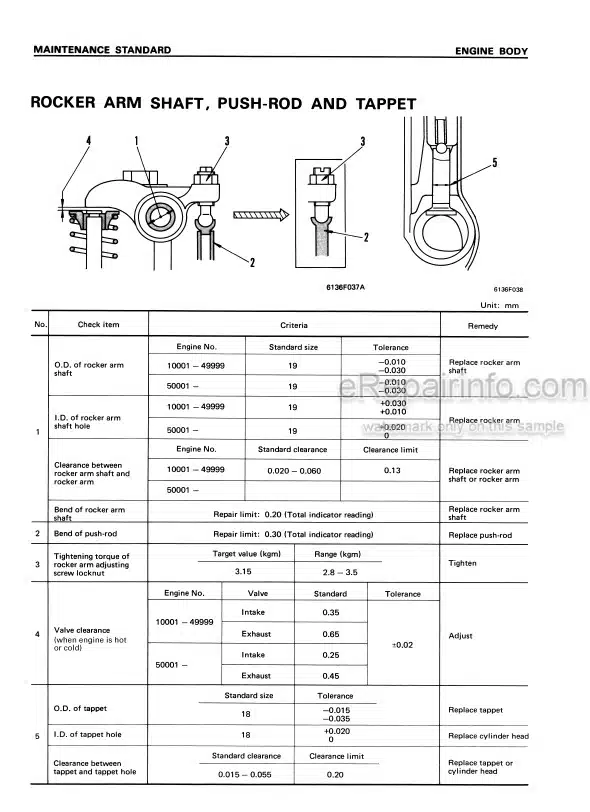 Photo 5 - Komatsu 6D105 Series Shop Manual Diesel Engine SEBE61360109