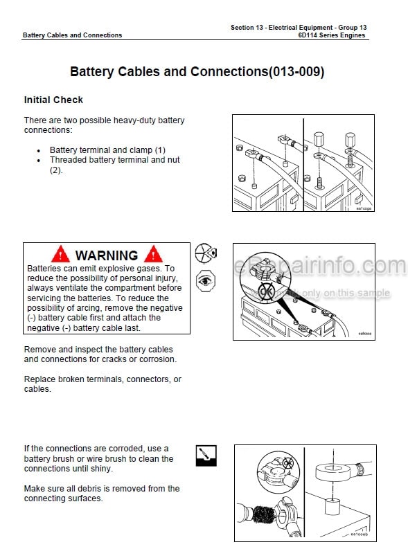 Photo 3 - Komatsu 6D114 Series Shop Manual Engine SMEE1140C0 SMEE1147K0