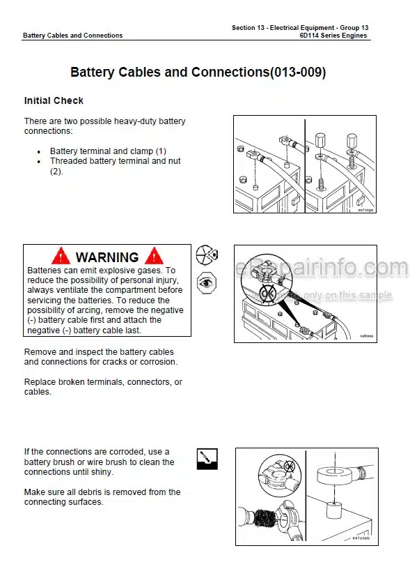 Photo 3 - Komatsu 6D114 Series Shop Manual Engine SMEE1140C0 SMEE1147K0