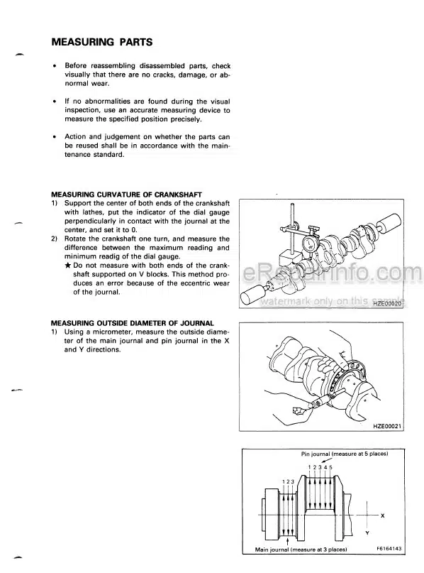 Photo 2 - Komatsu 6D170-1 Series Shop Manual Diesel Engine
