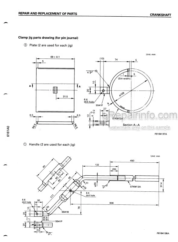 Photo 5 - Komatsu 6D170-1 Series Shop Manual Diesel Engine